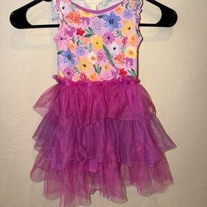 MATILDA JANE Fairy Garden Frenchie Dress Ruffle Pants Size 4